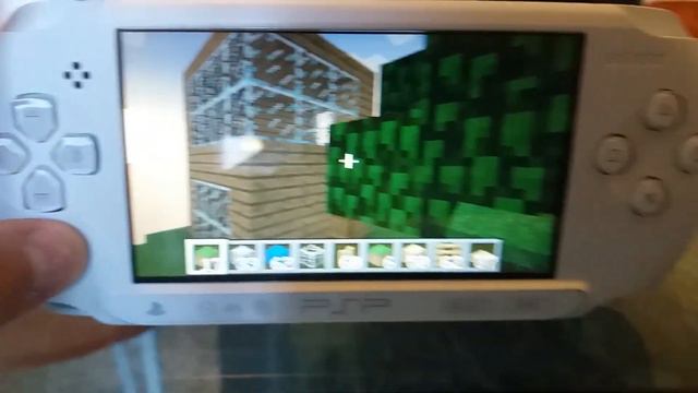 Minecraft PSP Gameplay смотреть онлайн