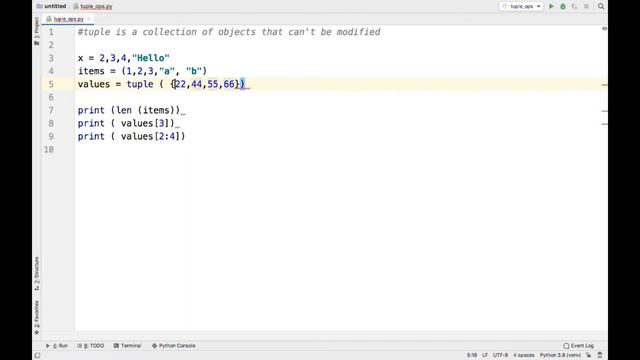 What is tuple in python ? смотреть онлайн