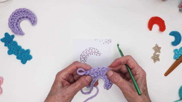 Crochet moon | Вязаная Луна крючком | Что такое прибавка смотреть онлайн