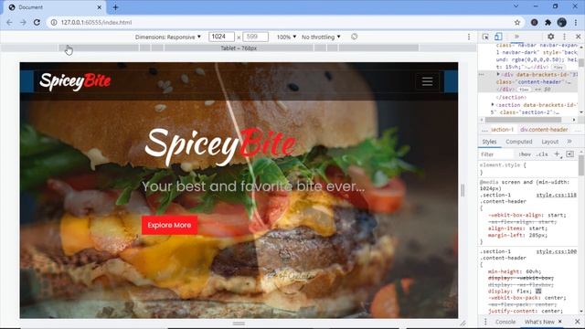 How to Create Responsive Food Restaurant website Using Html, Css, Sass Bootstrap [Intro] смотреть онлайн
