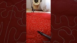 Настройка швейной машины чайка143 для стежки.