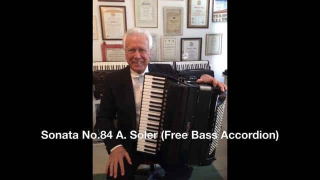Sonata No 84 A. Soler (Free Bass Accordion) смотреть онлайн