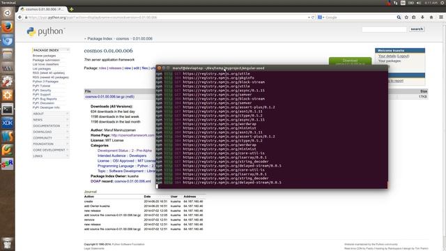 Cosmos Framework:: Create and host angular app using cosmos frameowk смотреть онлайн