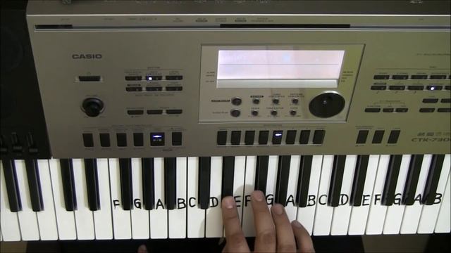 Piano: Sare Jahan Se Achcha, Played on Casio CTK 7300in смотреть онлайн
