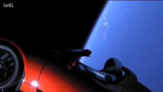 синхронная посадка двух боковых модулей первой ступени SpaceX Falcon Heavy смотреть онлайн