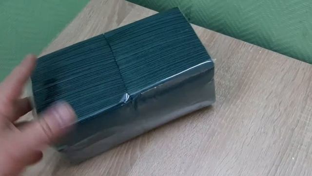 Салфетки бумажные зеленые «Папирус» 24*24 см. (400 штук); PB арт 8344 смотреть онлайн