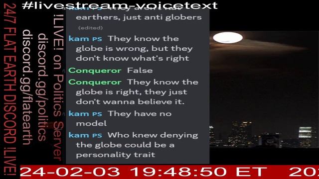 24/7 Flat Earth Discord !LIVE! - 2/3/24 Day Show - discord.gg/flatearth - discord.gg/politics смотреть онлайн