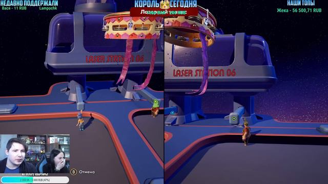 It Takes Two Совместное Прохождение #3 Космическая Детская Комната! смотреть онлайн