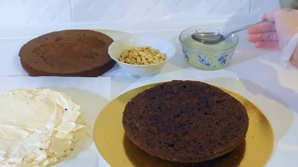 Торт СНИКЕРС Самый простой рецепт Cake SNICKERS /// Olya Tortik Домашний Кондитер