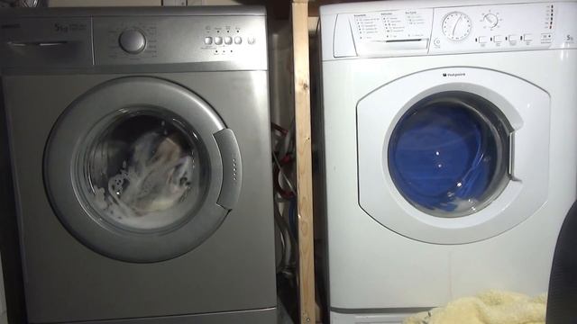 Hotpoint Washing machine Dances and shakes its self To the scrap yard смотреть онлайн