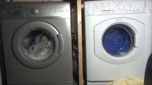 Hotpoint Washing machine Dances and shakes its self To the scrap yard