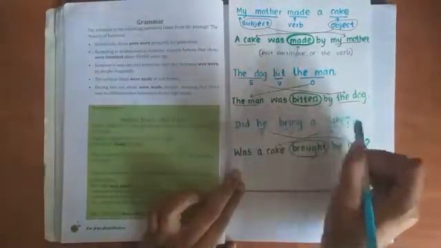 English Grade 9 |Unit 5| Activity12 (Passive Voice- past tense) смотреть онлайн