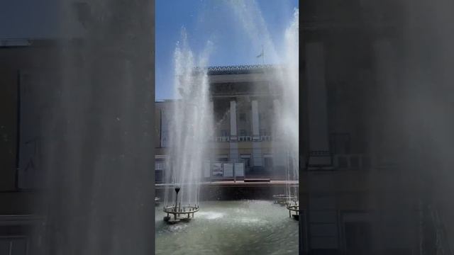 Алматы. Улица Кабанбай батыра. Оперный театр. Казахстан. Almaty. April 2023. Kazakhstan. смотреть онлайн