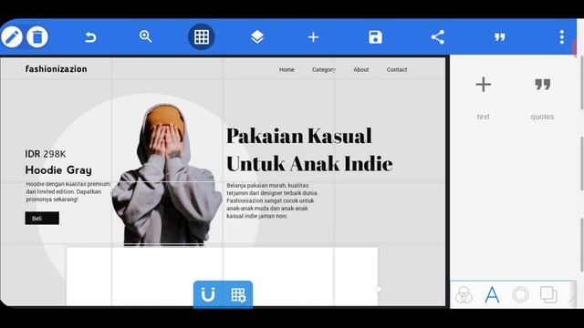 Buat Web Design di Android pake PixelLab, Gimana Hasilnya? - UIUX Design Indonesia смотреть онлайн