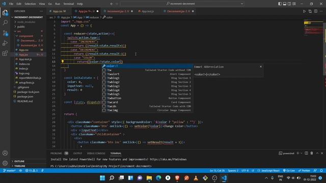 learn use reducer hook with beginner project in React || Code Family смотреть онлайн