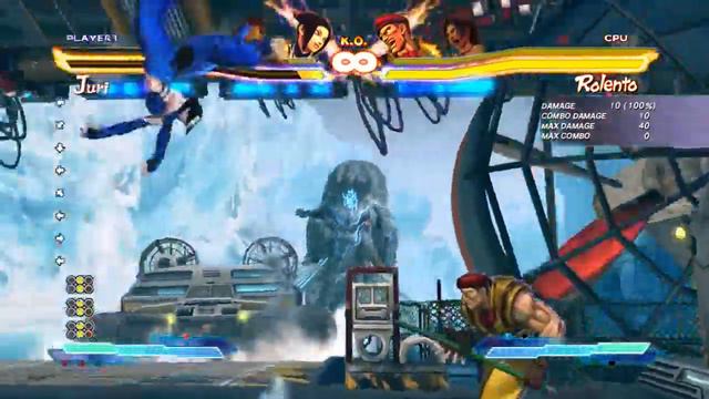 Street Fighter X Tekken: Juri's Shikusen on Block смотреть онлайн