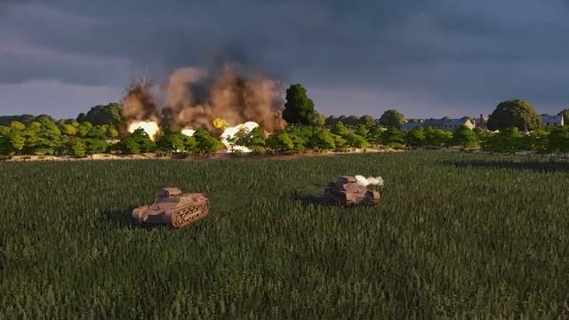 Steel Division: Normandy 44 - Back to Hell - Announcement Trailer - EN смотреть онлайн