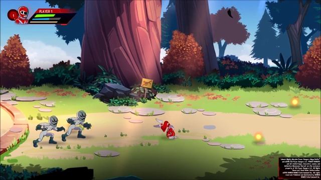 Red Ranger! Saban’s Mighty Morphin Power Rangers Mega Battle! смотреть онлайн