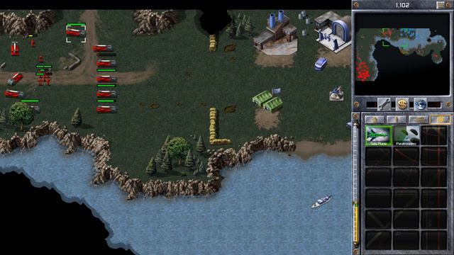 Command & Conquer Red Alert Remastered Gameplay - Soviet Mission 5: Distant Thunder смотреть онлайн