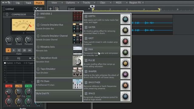 Cakewalk by Bandlab - Included ProChannel Plugins Quick Demo смотреть онлайн