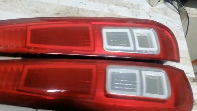 Ford Fusion тюнинг задних фонарей led смотреть онлайн