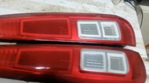 Ford Fusion тюнинг  задних фонарей led