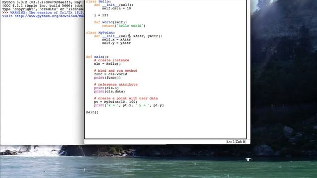 PY 4U 48: Initializing a Python Object смотреть онлайн