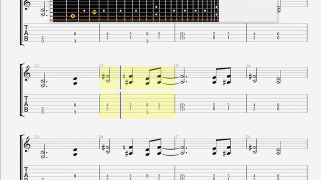 Carcass CARNEOUS CACOFFINY GUITAR 2 TAB смотреть онлайн