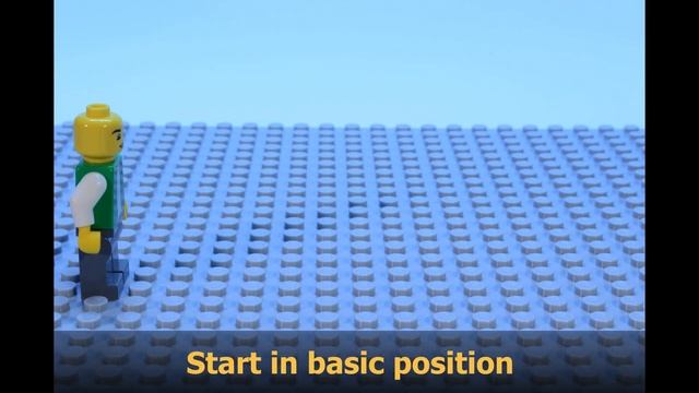 Lego stop motion walk and run tutorial смотреть онлайн