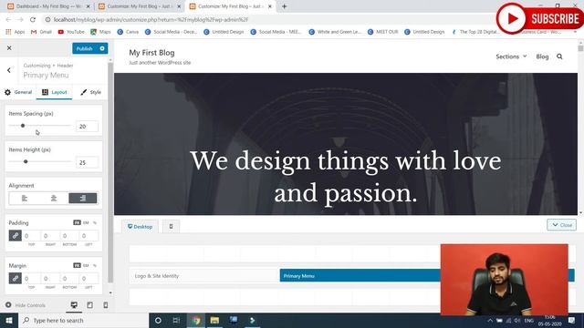 Lesson 05: How to Customize WordPress Theme | NEVE Free Theme | (Free WordPress Mastery Course) смотреть онлайн