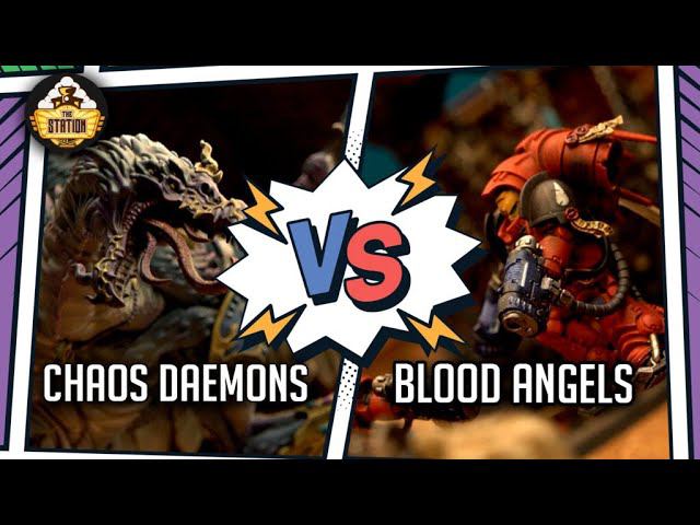 Chaos Daemons Vs Blood Angels I Battlereport 2000pts I Warhammer 40000
