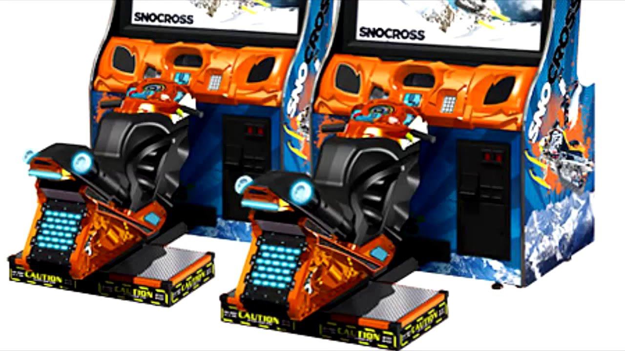 Sno Cross - симулятор гонок на снегоходах смотреть онлайн