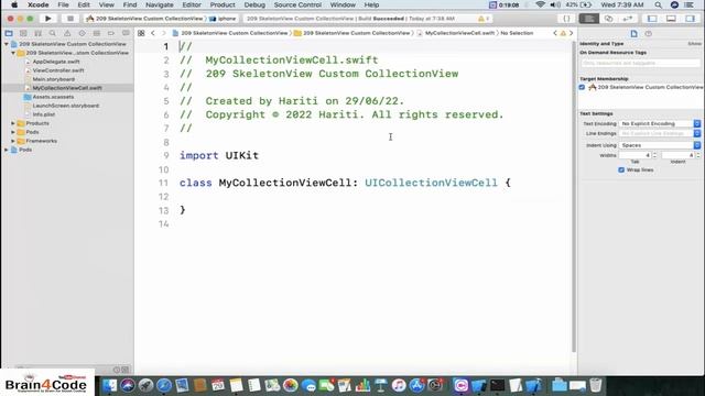 SkeletonView Library in Custom CollectionView Using Swift 5 XCode | Hindi | Skeleton Loading View смотреть онлайн