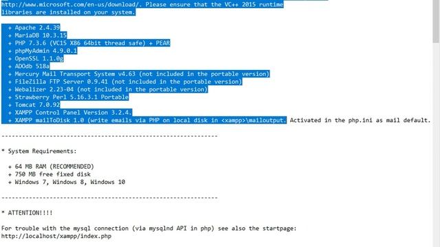 XAMPP 7.3.6 kurulumu Windows 10 19H1 смотреть онлайн