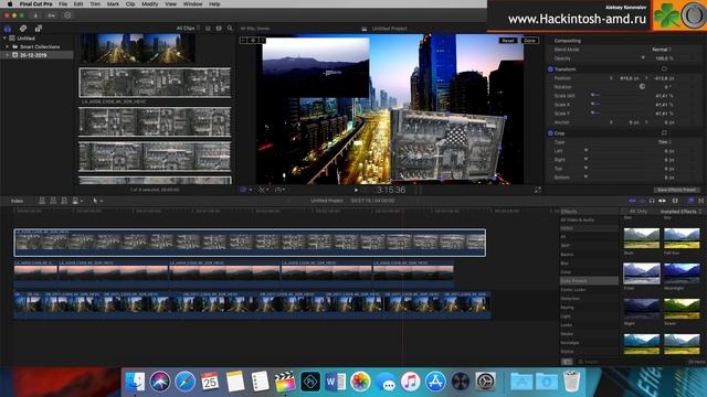 Лучший тест для Хакинтоша - BEST Test - Final Cut Pro X смотреть онлайн