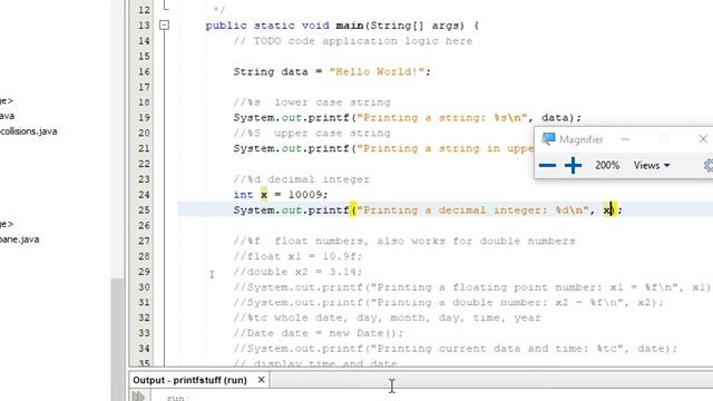 Using the printf - Java One смотреть онлайн