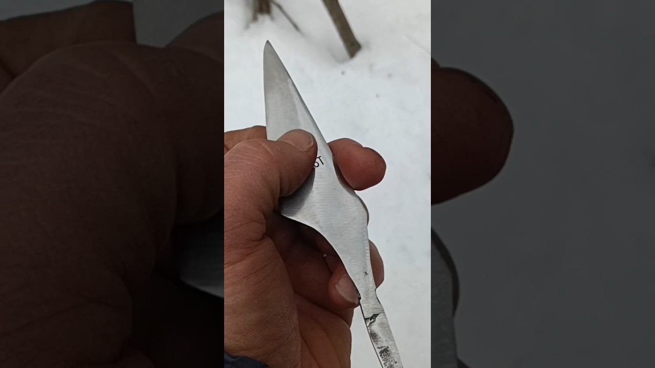 Клинок из дисковой пилы с помощью УШМ. смотреть онлайн