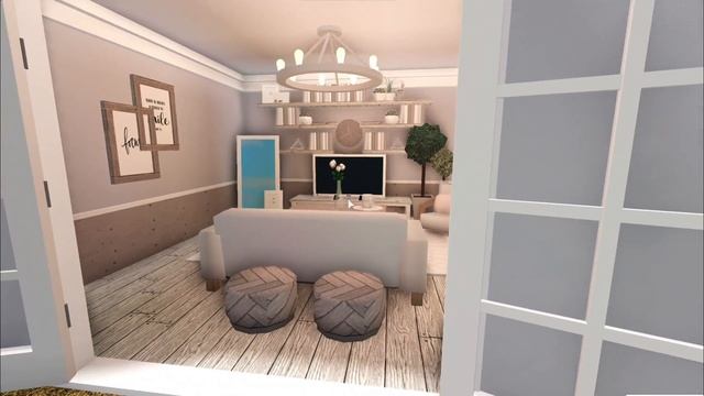 ROBLOX| BLOXBURG| 5 Cheap Living Room Ideas♡| House Build| смотреть онлайн