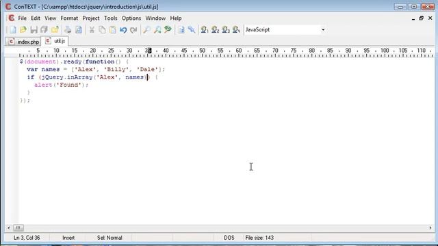 jQuery 92 inArray смотреть онлайн