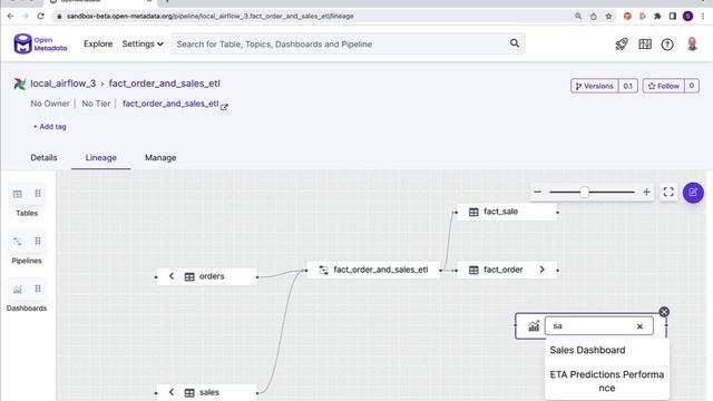 OpenMetadata 0.8: Manually Edit Lineage Metadata смотреть онлайн
