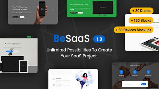 BeSaaS - Responsive Bootstrap SaaS, Software & WebApp Template | Themeforest Website Templates and смотреть онлайн