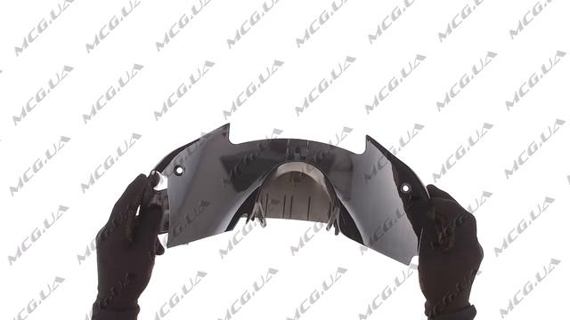 Пластик Yamaha JOG SA16 передний (голова) (черный) KOMATCU [P-3917] смотреть онлайн