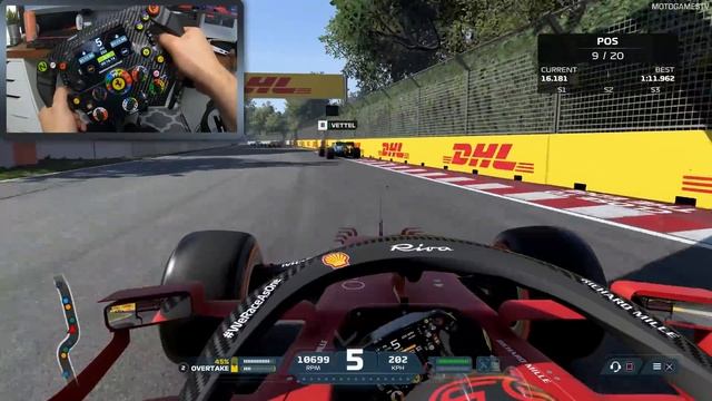 F1 2021 PS5 Gameplay with Thrustmaster SF1000 Wheel Add-On смотреть онлайн