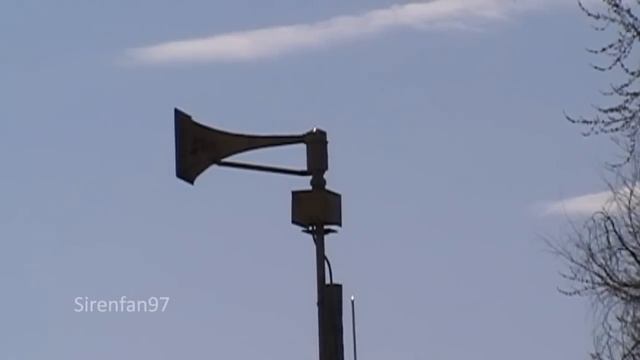 Sick Federal Signal Thunderbolt 1000 Siren Test - Wichita, KS смотреть онлайн