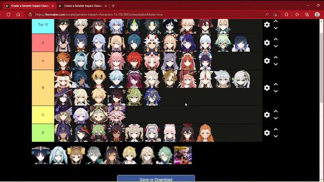 Genshin Impact Tier List: Best to Worst and Love to Despise Characters (My Opinion) смотреть онлайн
