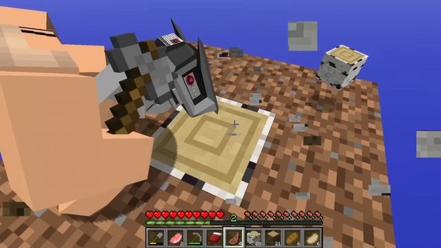 МАЙНКРАФТ НО Я ЗАСТРЯЛ НА 1 БЛОКЕ С КАМЕРА ДЕВУШКОЙ смотреть онлайн