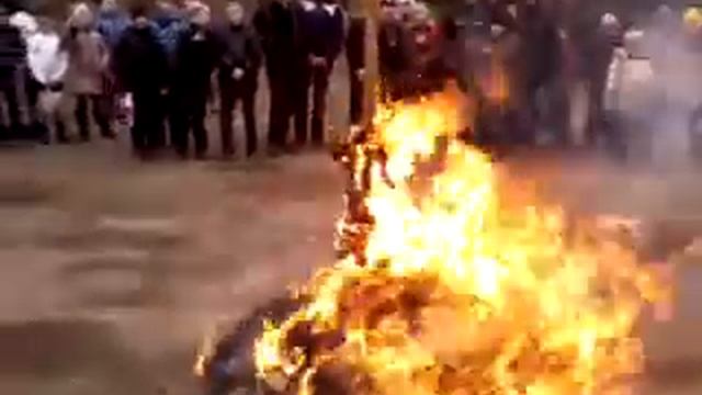 Детвора ст. Александрийской провожают Масленицу! смотреть онлайн