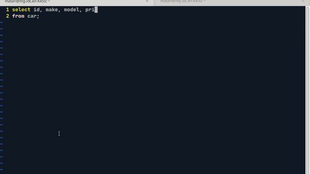 Use a Text Editor From the PSQL Command Line смотреть онлайн