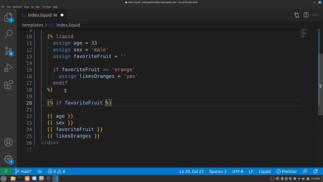 Getting started with Shopify Liquid смотреть онлайн