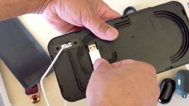 Charging Pad Unboxing and Review, 4 in 1 wireless charger iPhone, Smartphone, AirPods & EarBuds смотреть онлайн